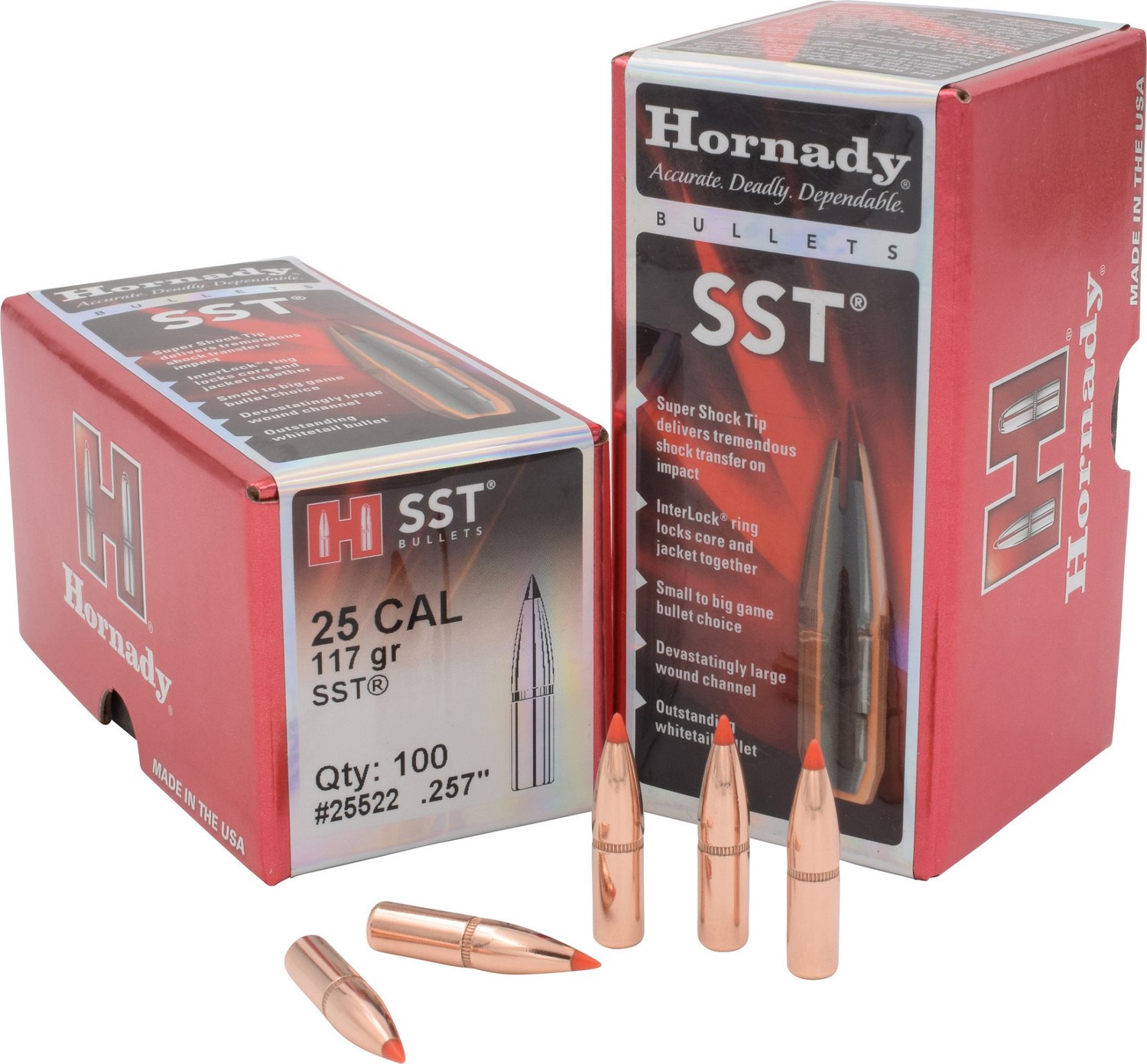 Hornady Rifle Bullets - 25 Caliber (.257), 110Gr, ELD-X, 100ct Box.  Reliable Gun: Firearms, Ammunition & Outdoor Gear in Canada