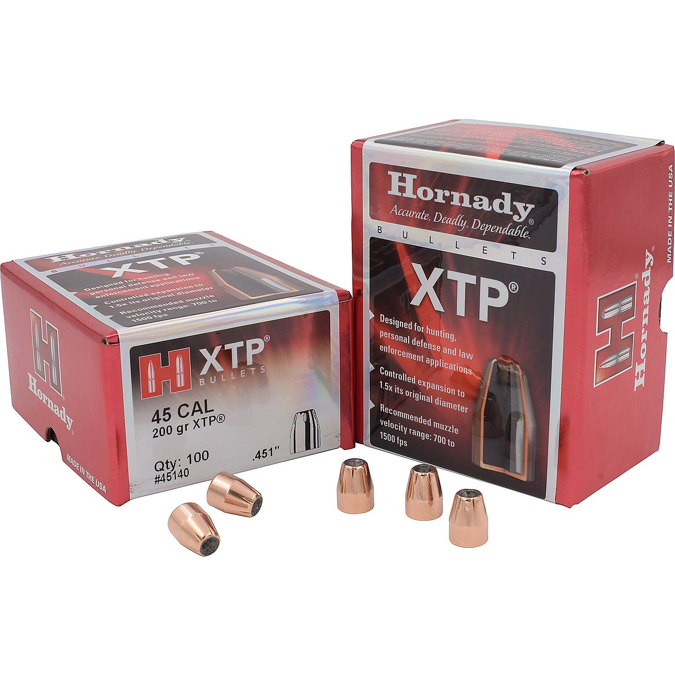 Hornady HP XTP .45 200-Grain Bullets                                                                                             - view number 1