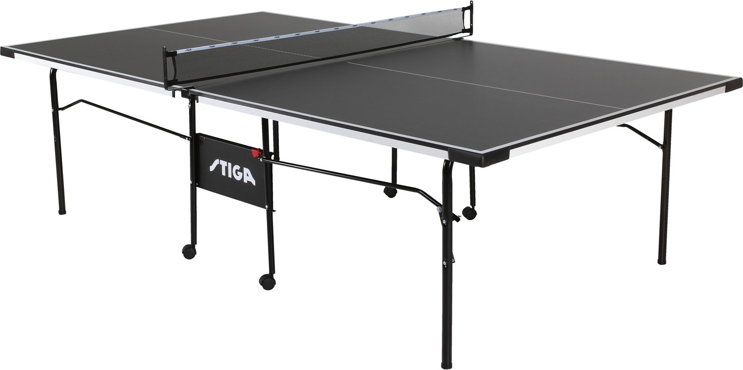 MD Sports Official Size 2-piece Table Tennis Table with Table Cover