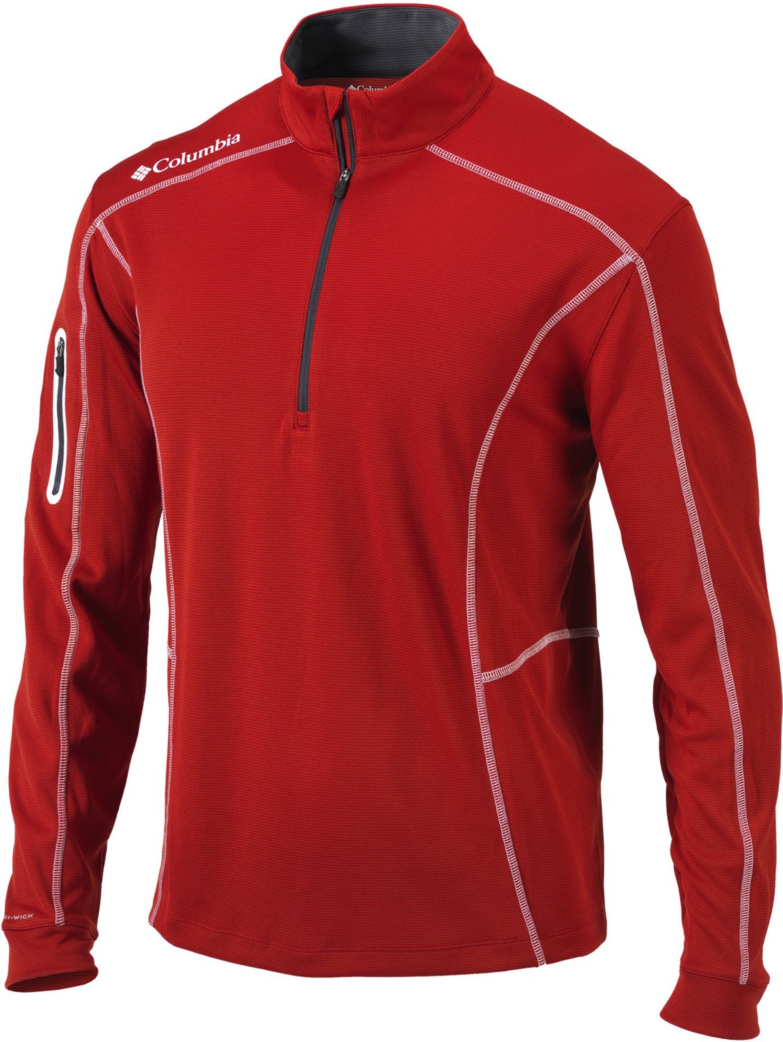 Columbia Sportswear Men's Omni-Wick Shotgun 1/4-Zip Pullover | Academy