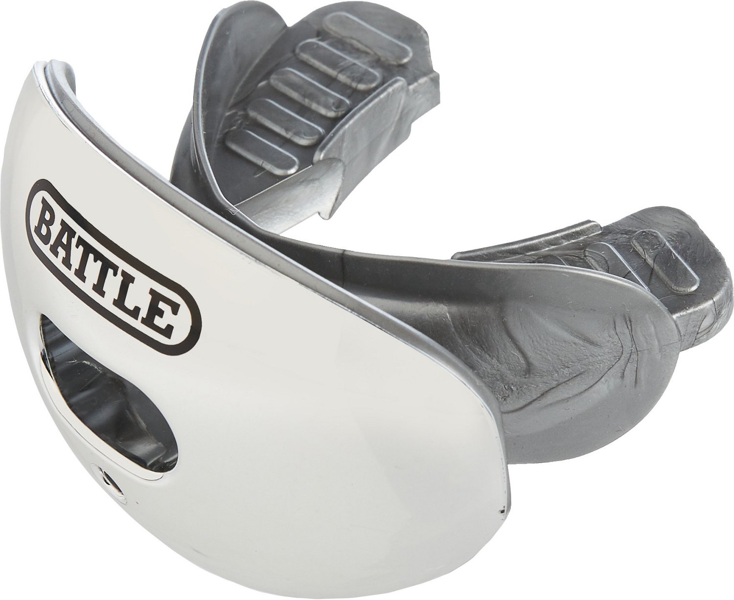 Battle Adults' Chrome Oxygen Football Mouth Guard