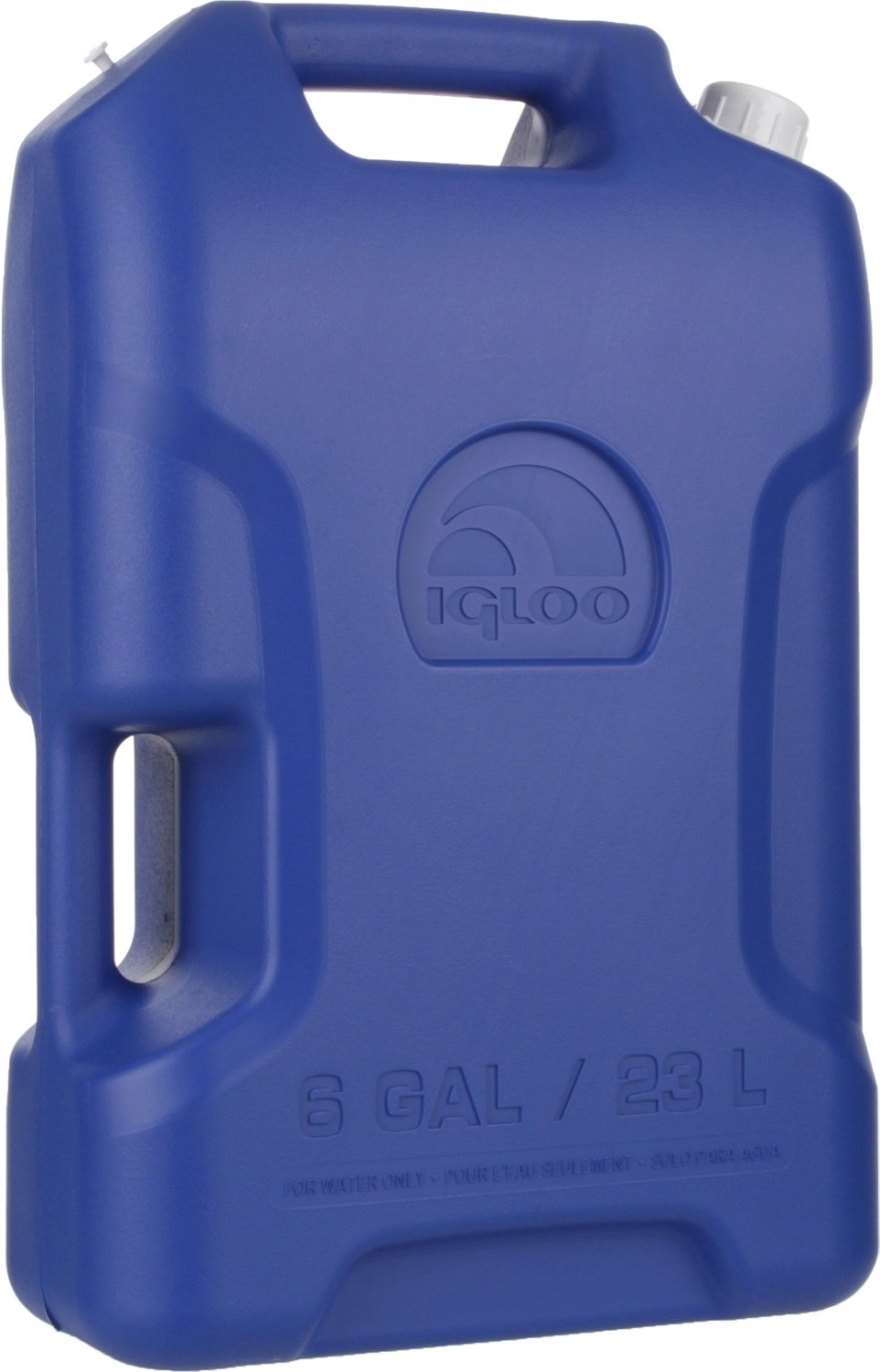 Igloo Water Container, 6 gal, Blue