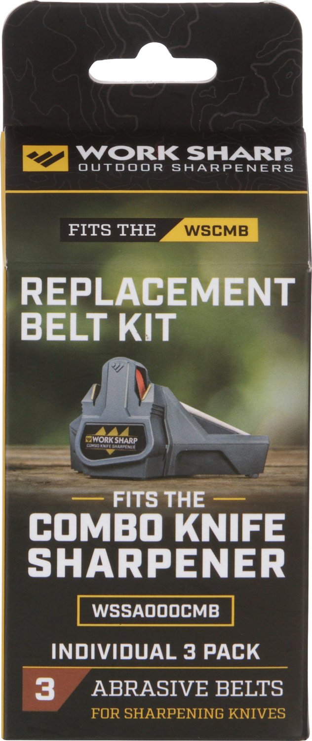 Work Sharp Combo Sharpener Replacement Belt Kit