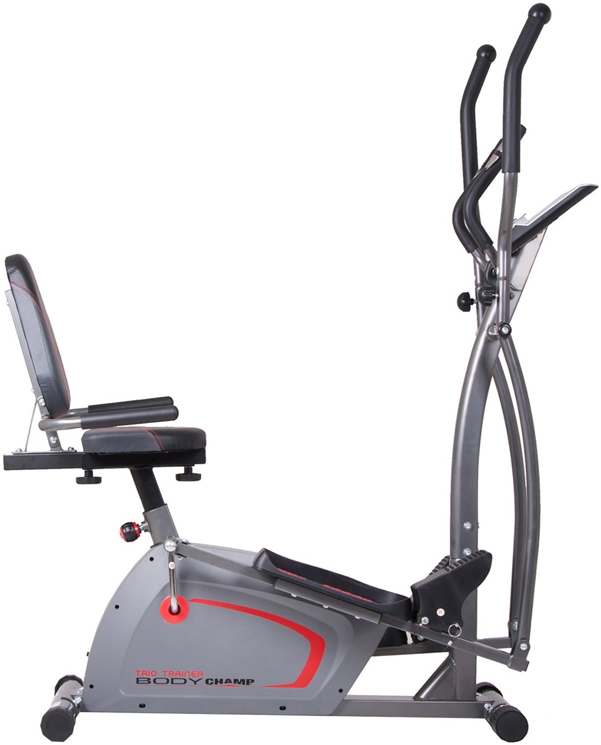 Body Flex Sports Body Champ 3 in 1 Elliptical and Bike Trio