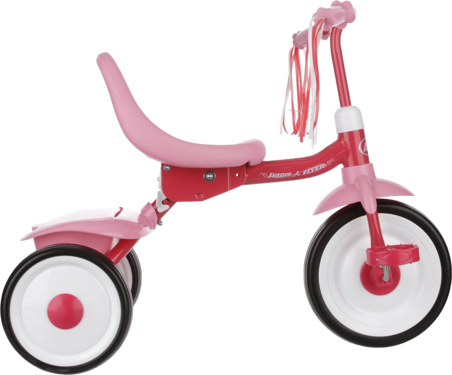 Radio flyer fold 2 go trike pink sale