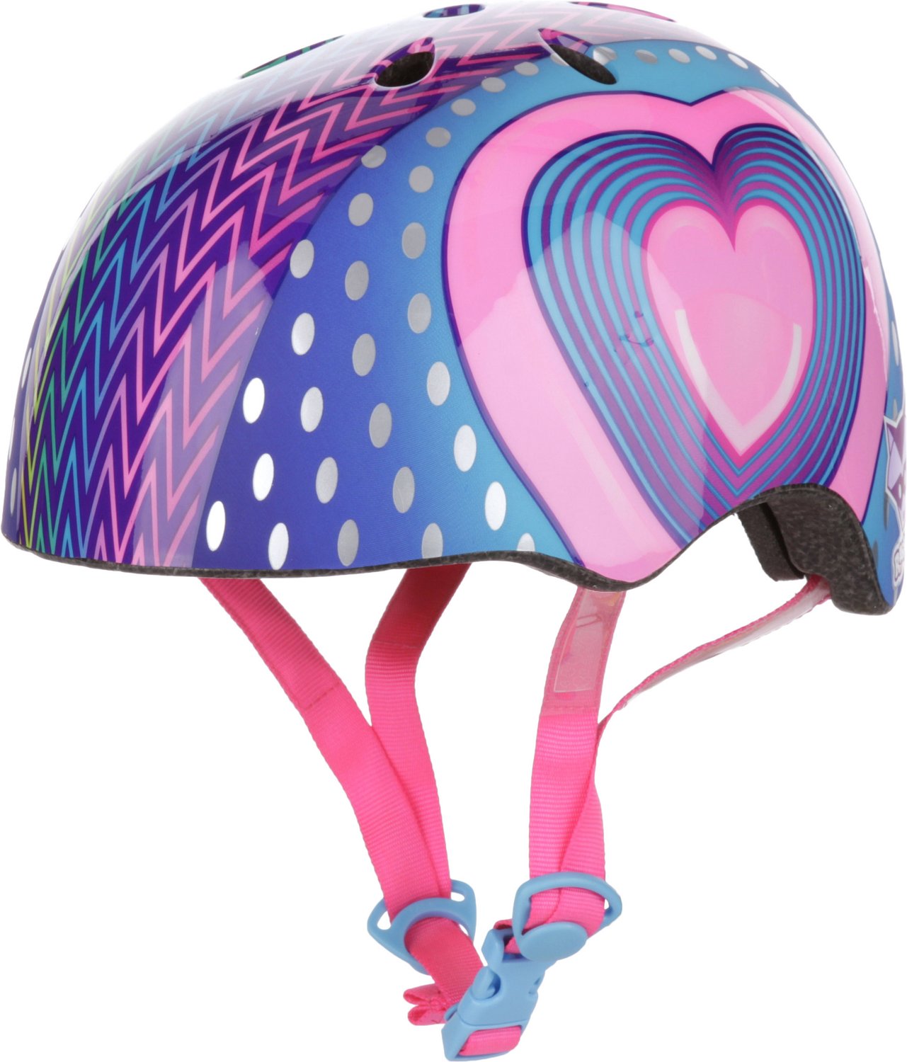 Raskullz Kids Hearts LED Light Up Bike Helmet Academy