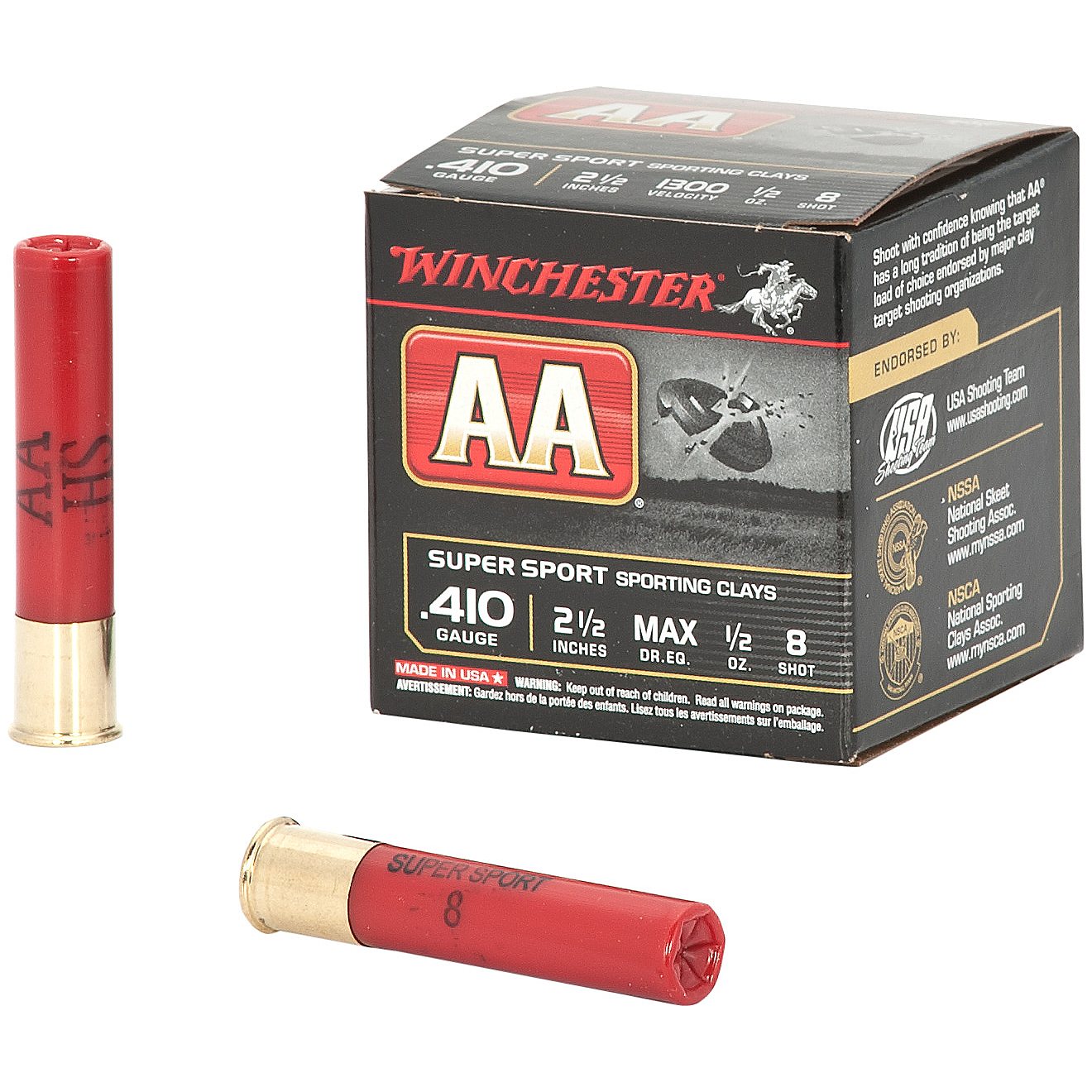 Winchester AA 410 Gauge 2-1/2 in Super Sport Target Loads                                                                        - view number 2