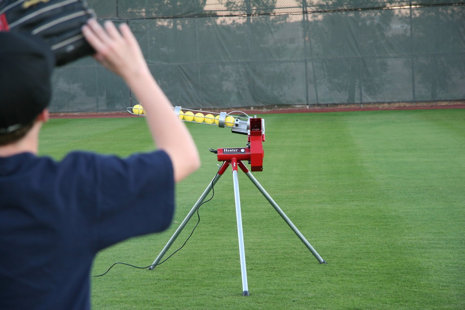 Trend Sports Heater Real Baseball Pitching Machine with Auto Ball Feeder - view number 2