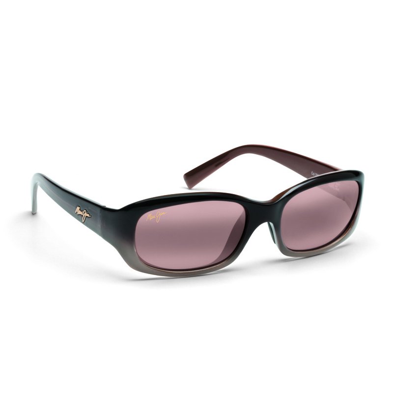 Photos - Wrist Watch Maui Jim Women's Punchbowl Polarized Sunglasses Brown/Pink - Case Sunglass