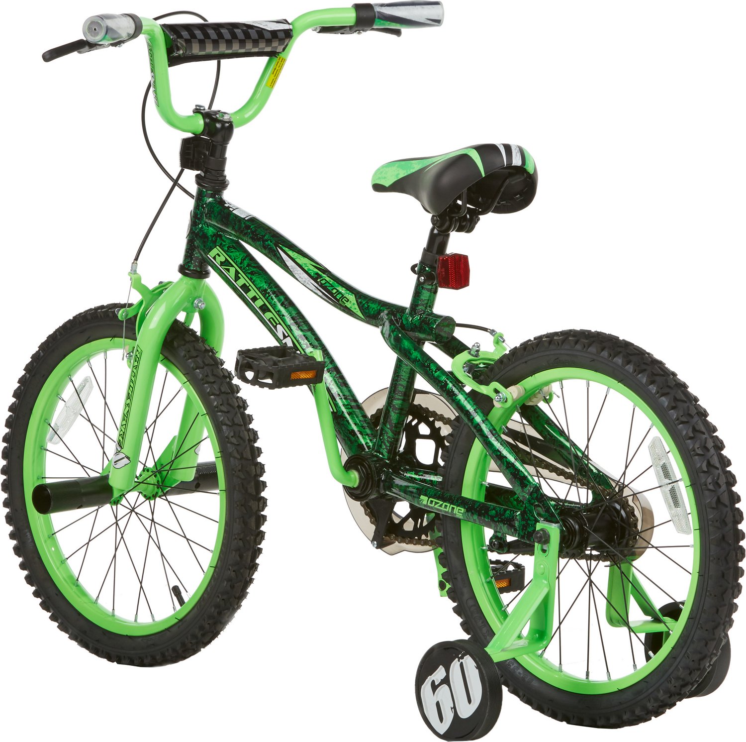 Ozone 500 Boys' 18 in Rattlesnake Bike - view number 3
