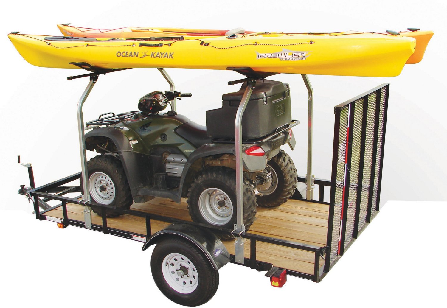 Malone Auto Racks Top Tier Utility Trailer Cross Bar System                                                                      - view number 2