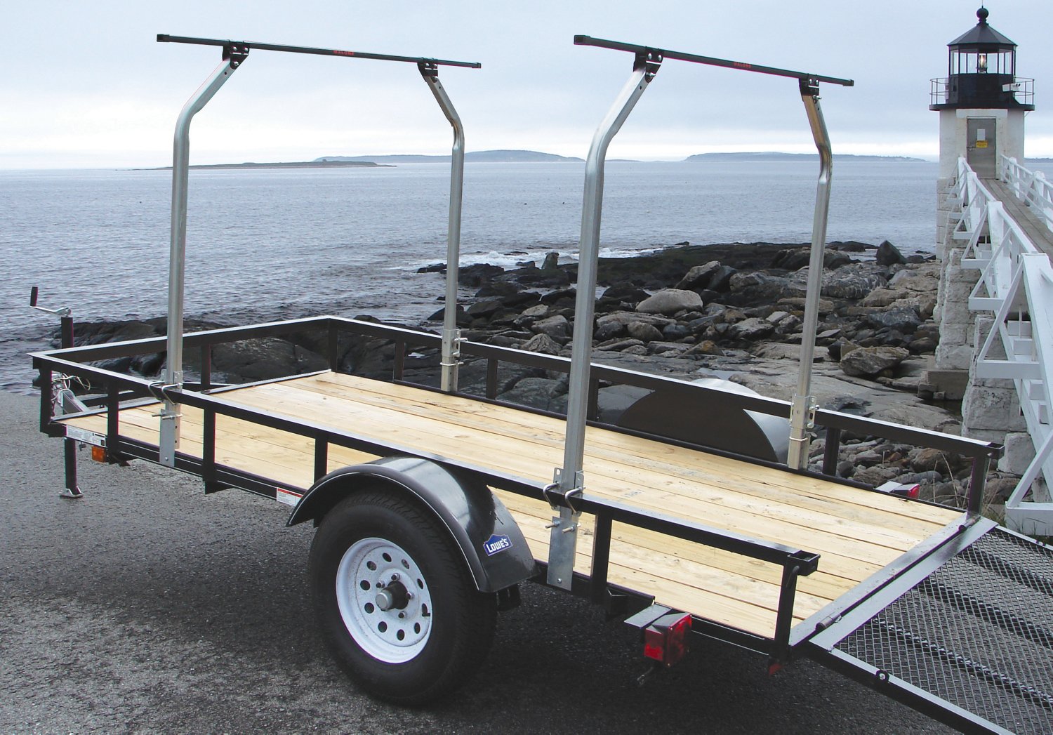 Malone Auto Racks Top Tier Utility Trailer Cross Bar System                                                                      - view number 3