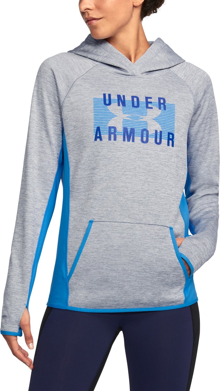 Under Armour Women's Twist Big Logo Hoodie                                                                                       - view number 3