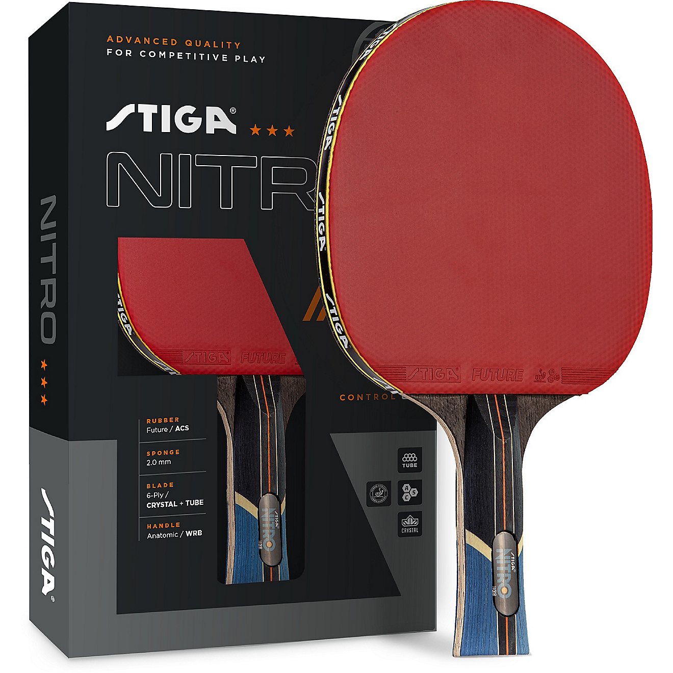 Stiga Nitro Table Tennis Racket                                                                                                  - view number 1