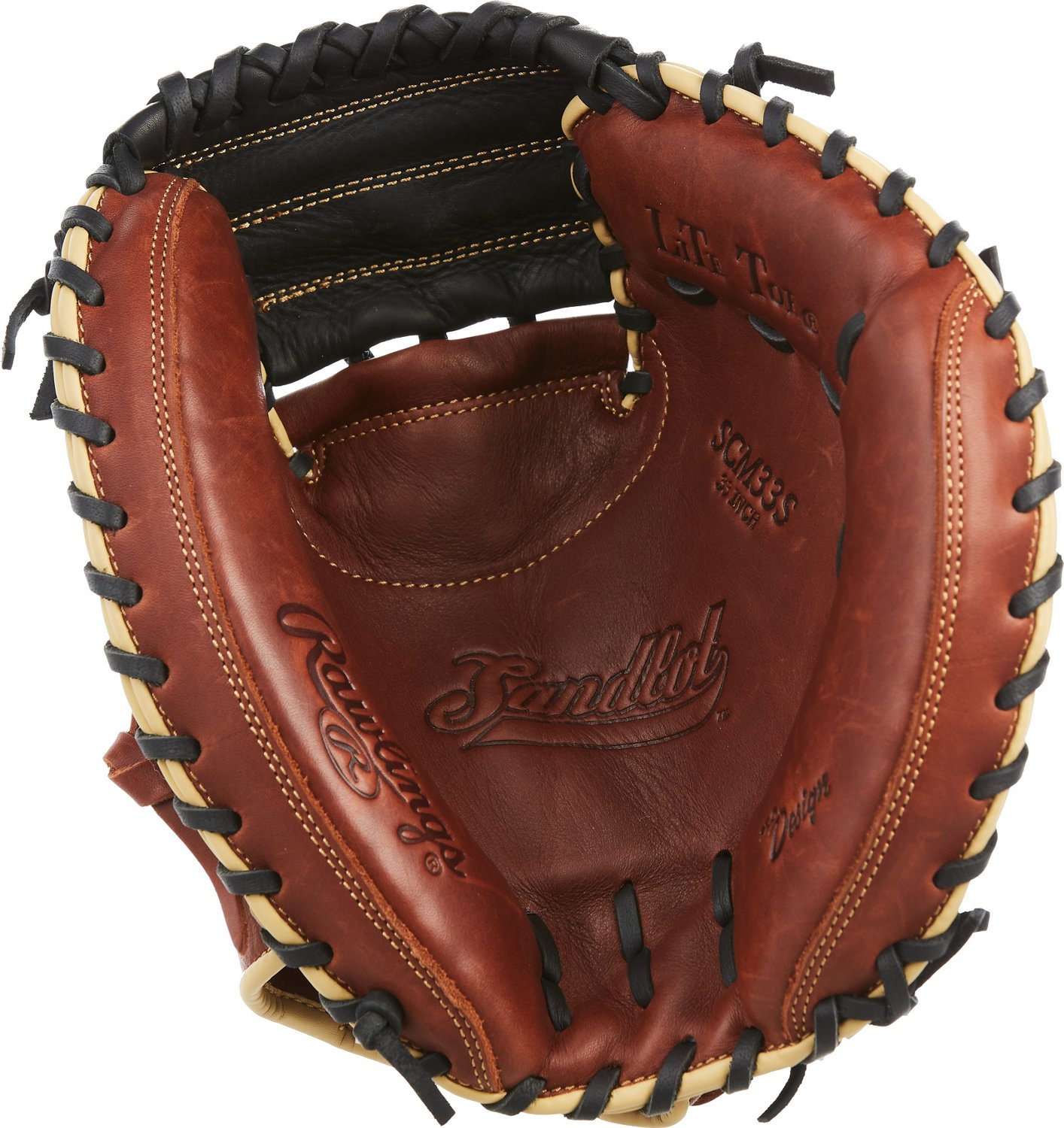 Rawlings Adults' Sandlot 33 in Catchers Baseball Mitt Academy