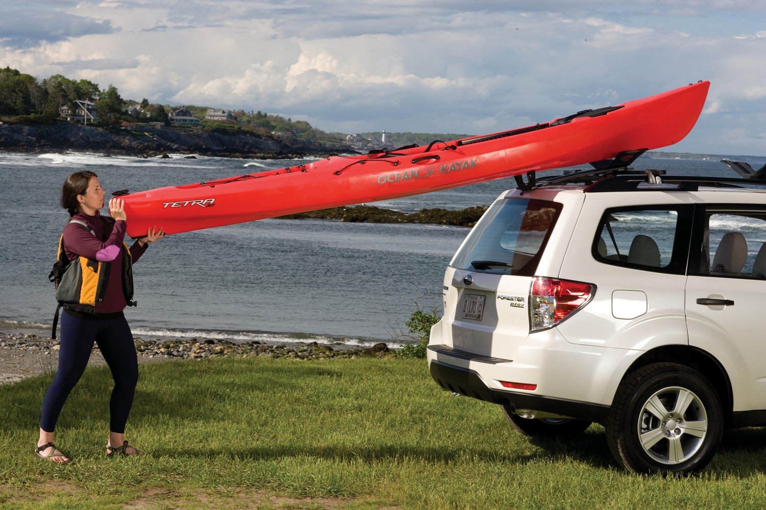 Malone Auto Racks SeaWing Stinger Roof Rack Combo                                                                                - view number 3