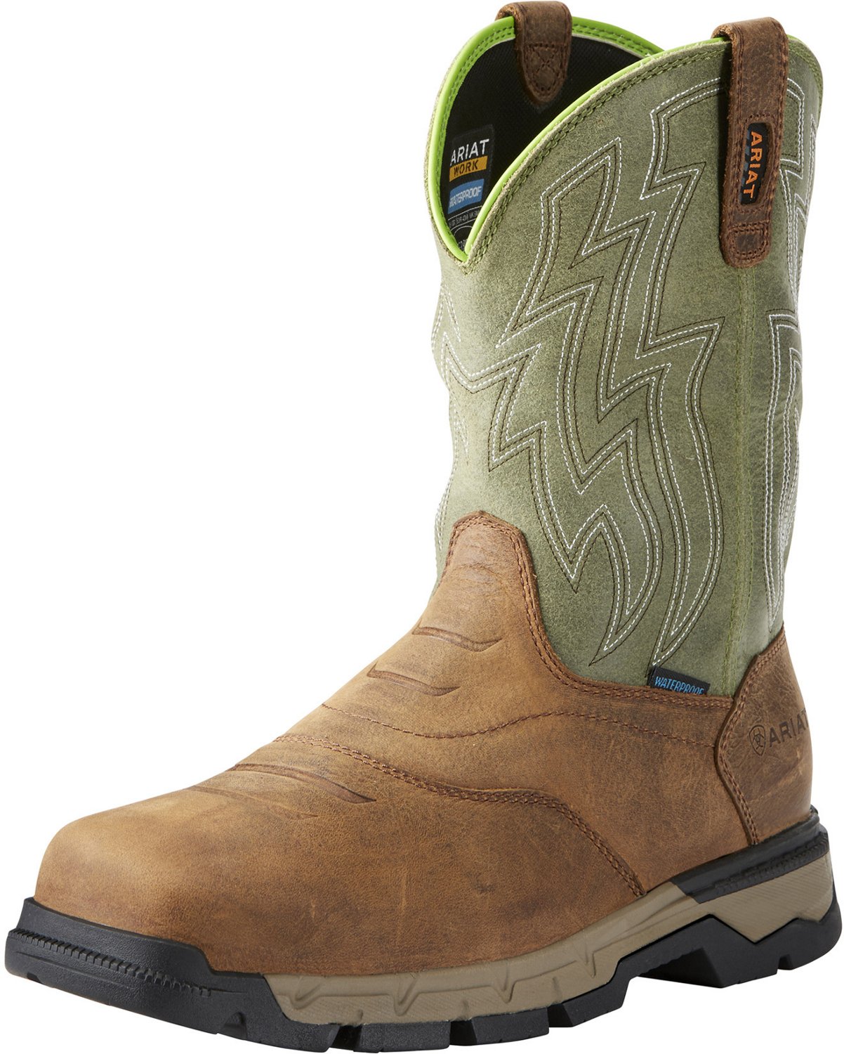 Ariat steel toe shop work boots academy