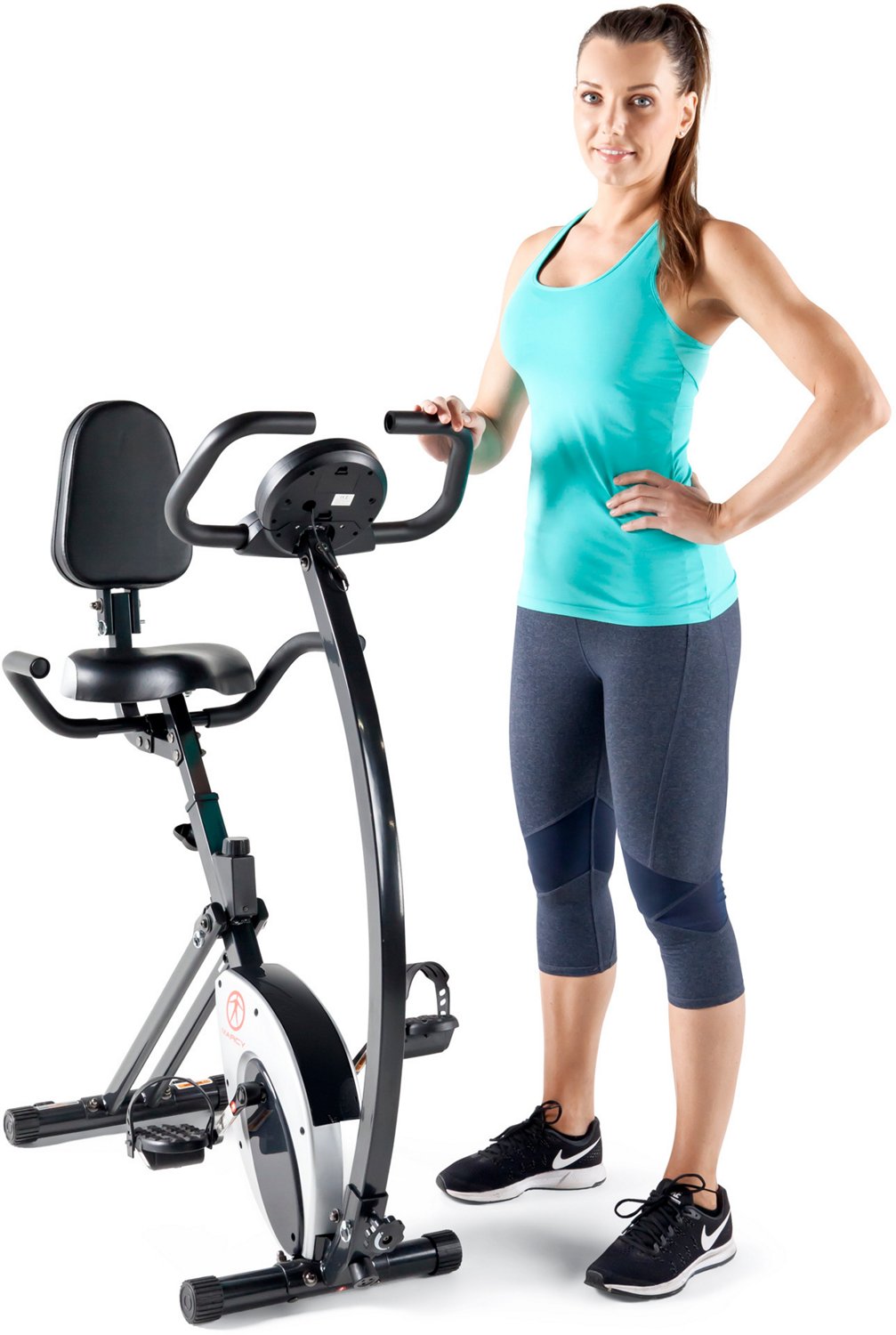 Marcy NS 653 Foldable Recumbent Exercise Bike Academy