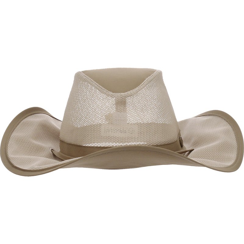 Dorfman Pacific Magellan Outdoors Men's Supplex Mesh Safari Hat Dusty O, Medium - Men's Hunting/Fishing Headwear at Academy Sports