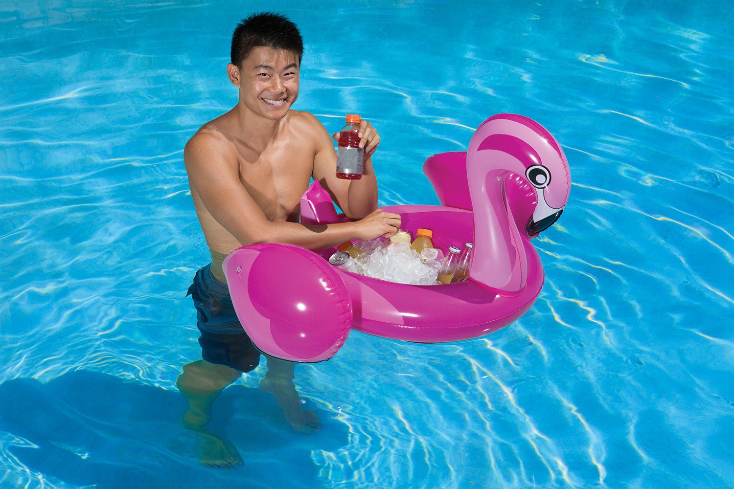 Poolmaster Flamingo Floating Beverage Tub - view number 3
