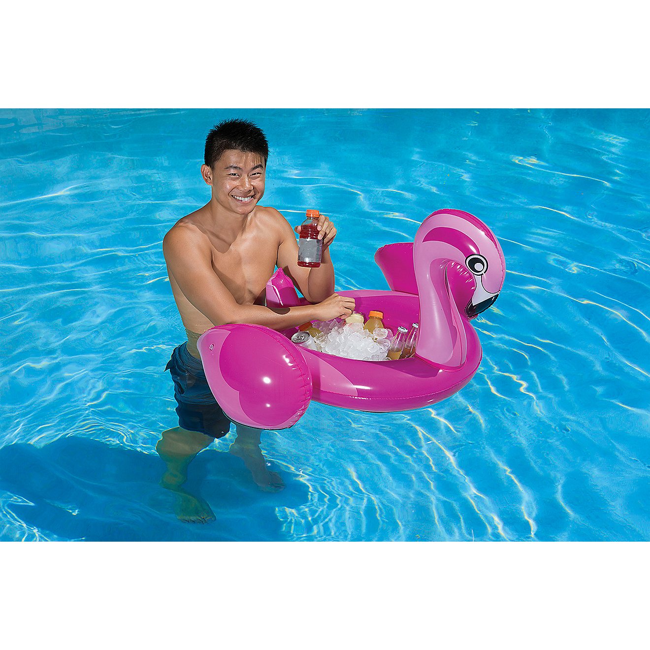 Poolmaster Flamingo Floating Beverage Tub                                                                                        - view number 3