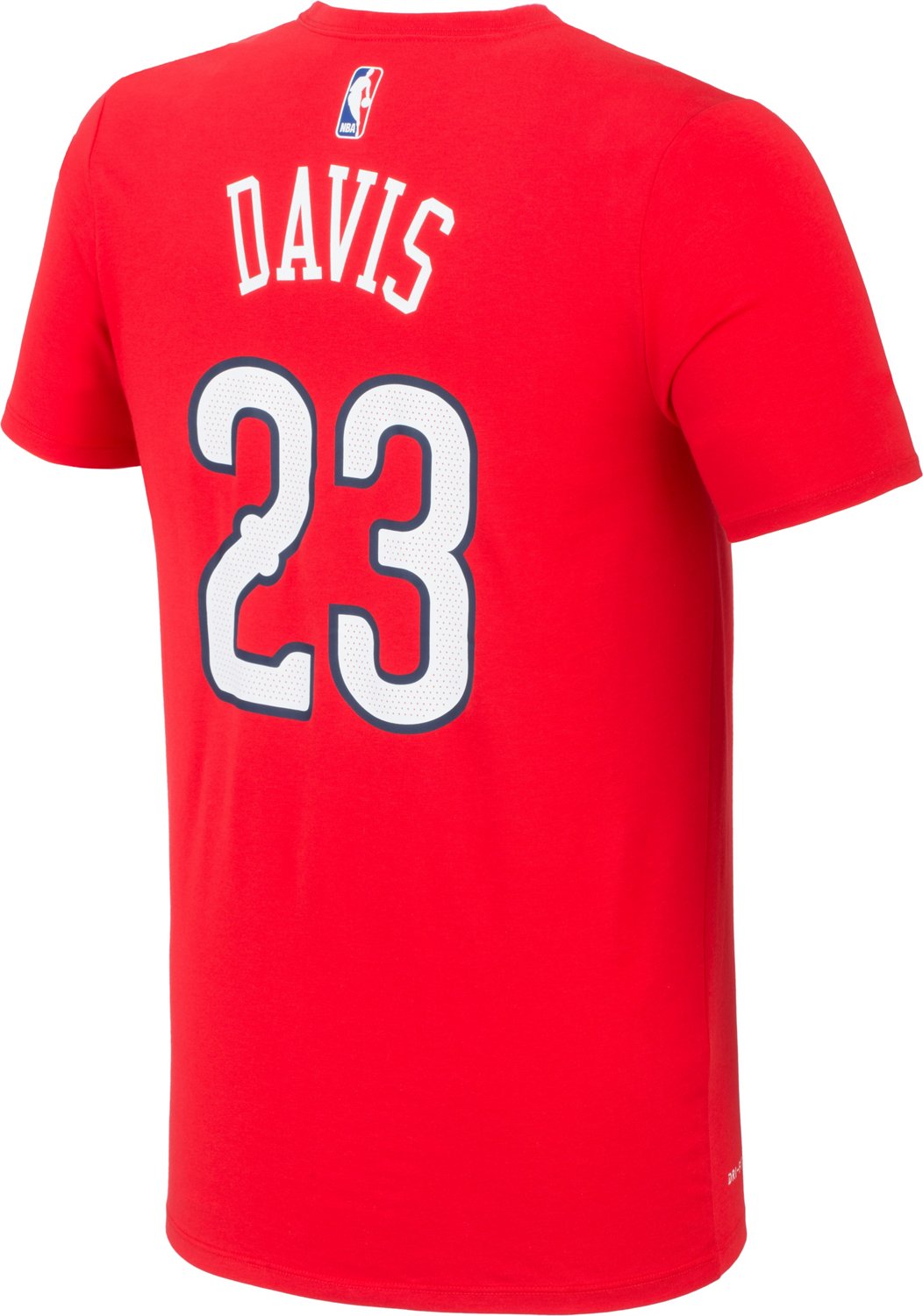 Nike Men's New Orleans Pelicans Anthony Davis 23 Name and Number T-shirt - view number 2
