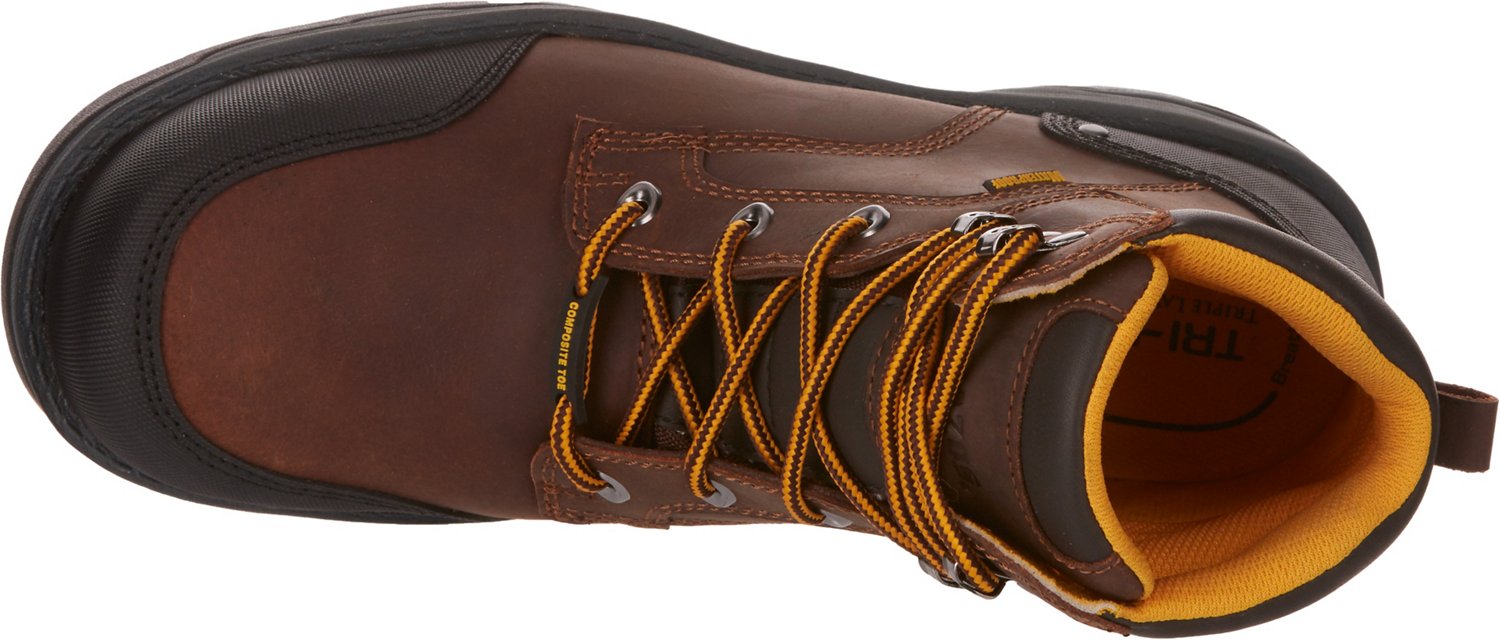 Brazos Men's Workhorse 3.0 EH Composite Toe Lace Up Work Boots - view number 4