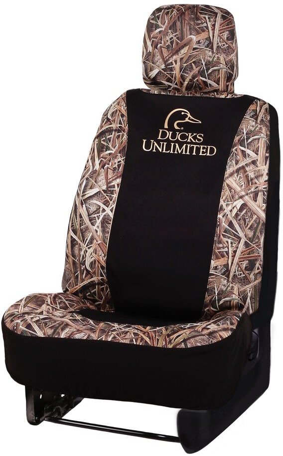 Ducks Unlimited Low Back Neoprene 20 Camo Seat Cover Academy