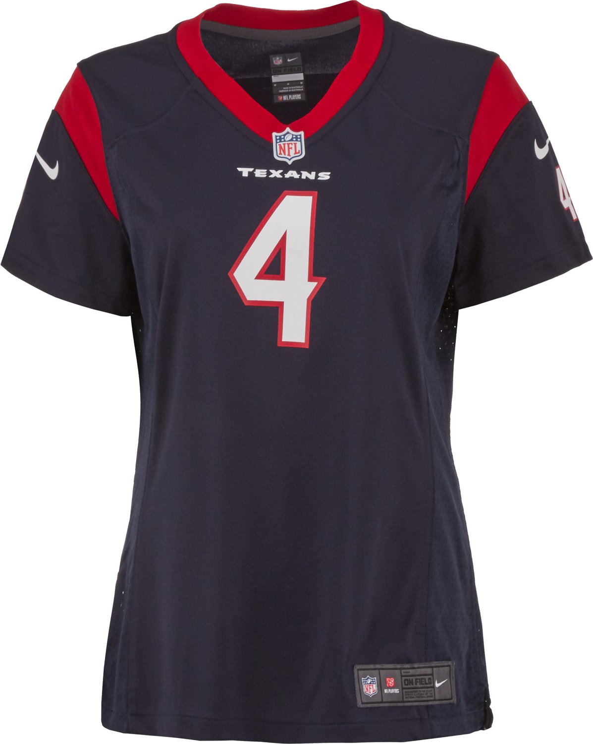 Deshaun Watson Houston Texans Nike Name & Number T-Shirt