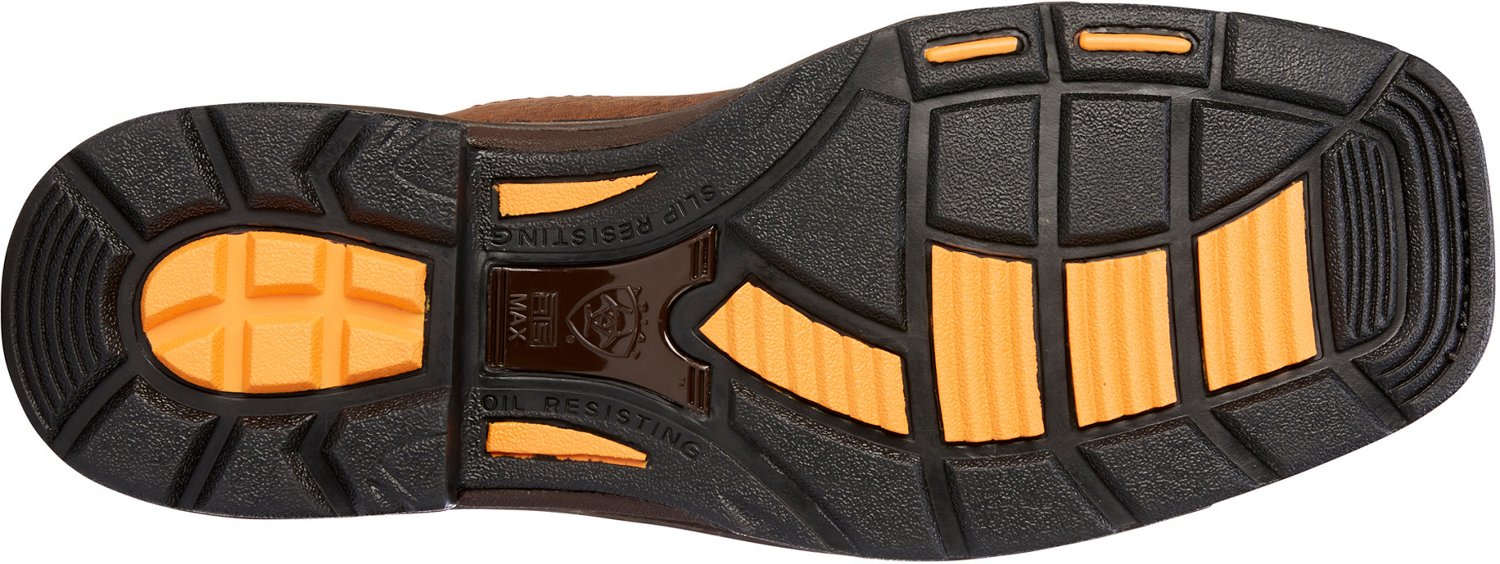 Ariat Men's WorkHog Patriot Camo Safety Toe Wellington Work Boots - view number 6