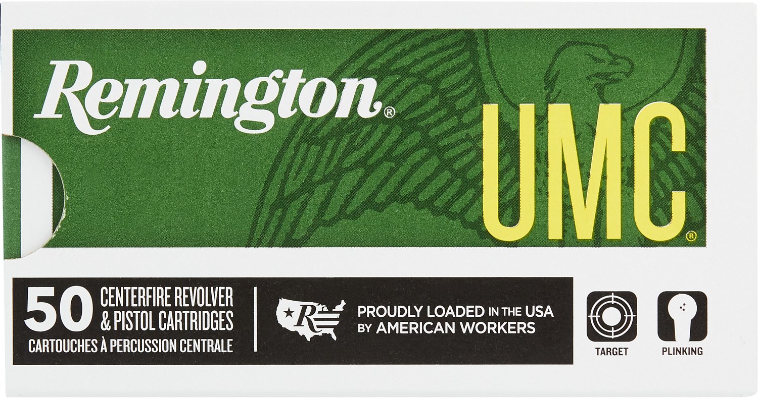Remington UMC 9mm Luger 115-Grain Centerfire Handgun Ammunition - 50 Rounds                                                      - view number 1 selected