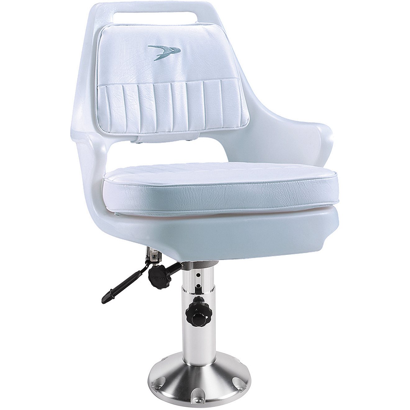 Wise Pilot Helm Chair with 12 - 18 in Adjustable Pedestal and Seat Slide                                                         - view number 1