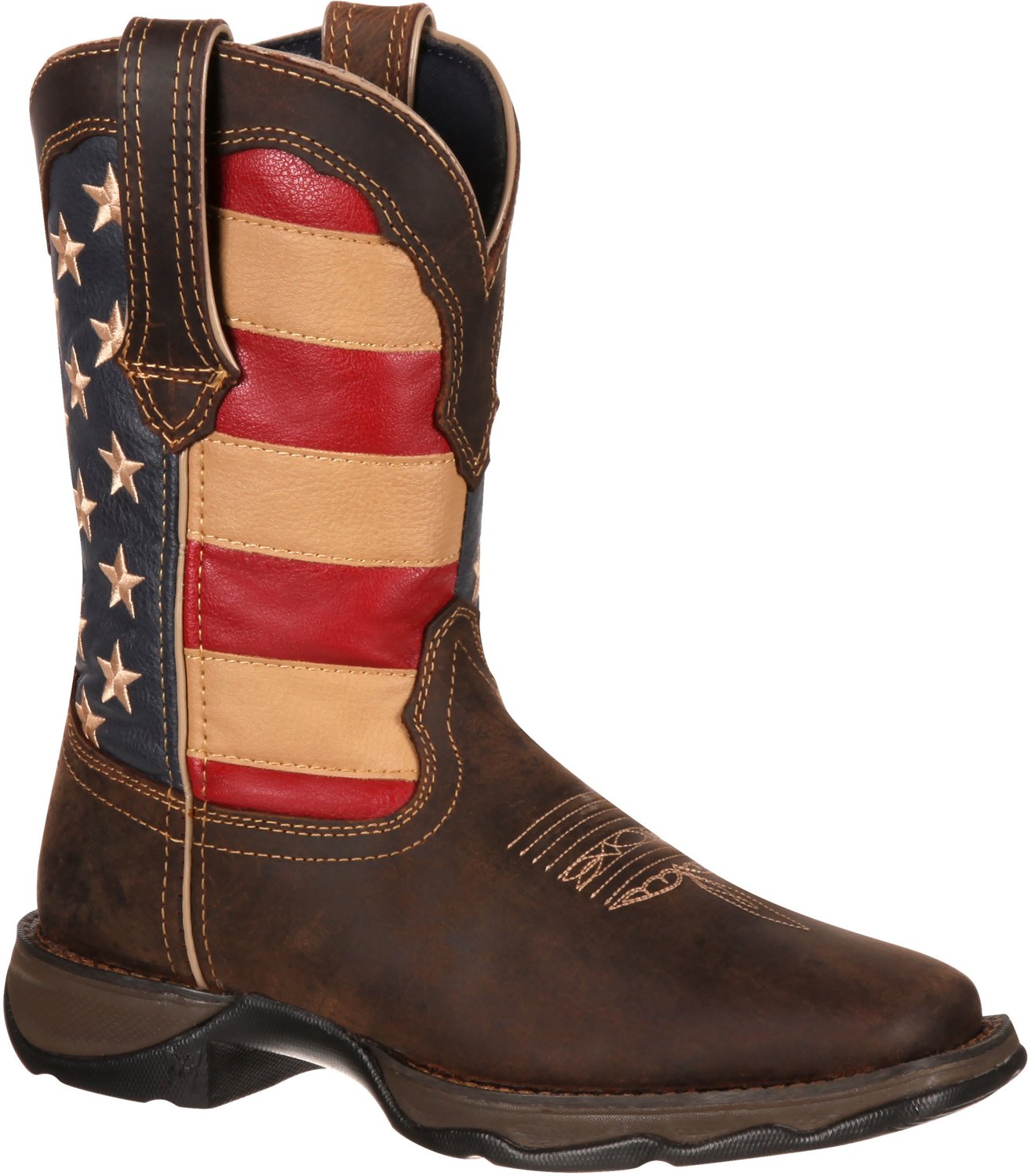 Durango Women's Lady Rebel Patriotic Pull-On Western Flag Boots                                                                  - view number 2