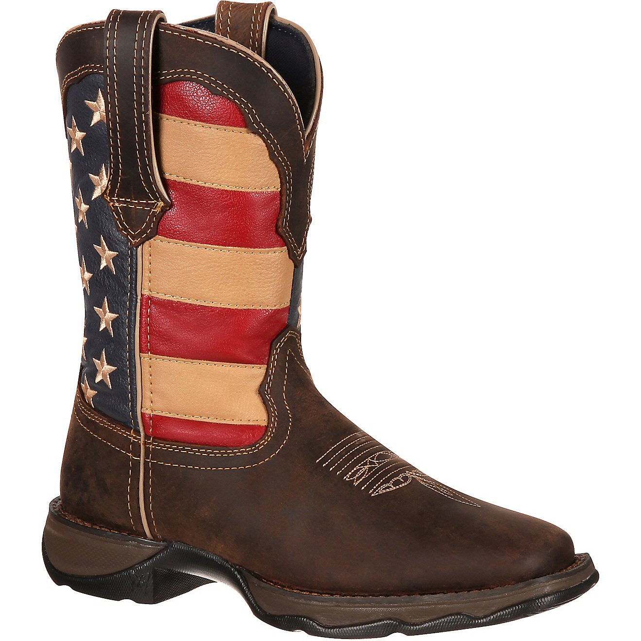 Durango Women's Lady Rebel Patriotic Pull-On Western Flag Boots                                                                  - view number 2