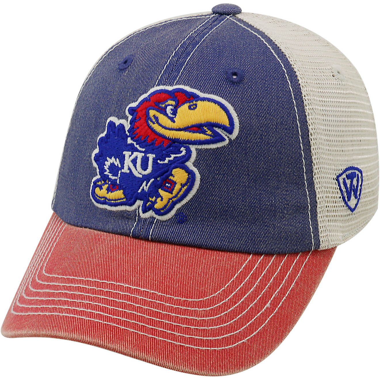 Top of the World Men's University of Kansas Offroad 3-Tone Cap                                                                   - view number 1