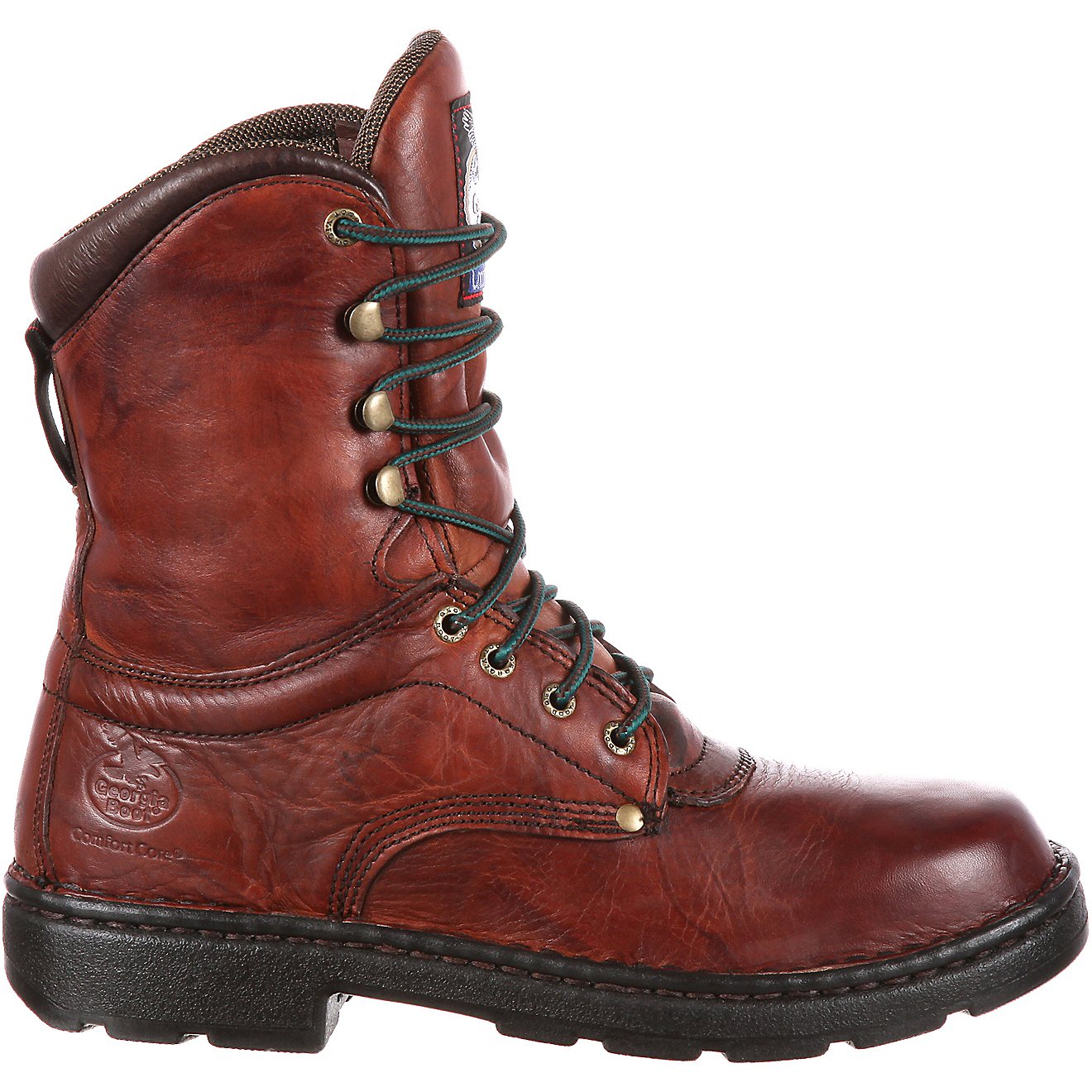 Georgia Men's Eagle Light Lace Up Work Boots                                                                                     - view number 1