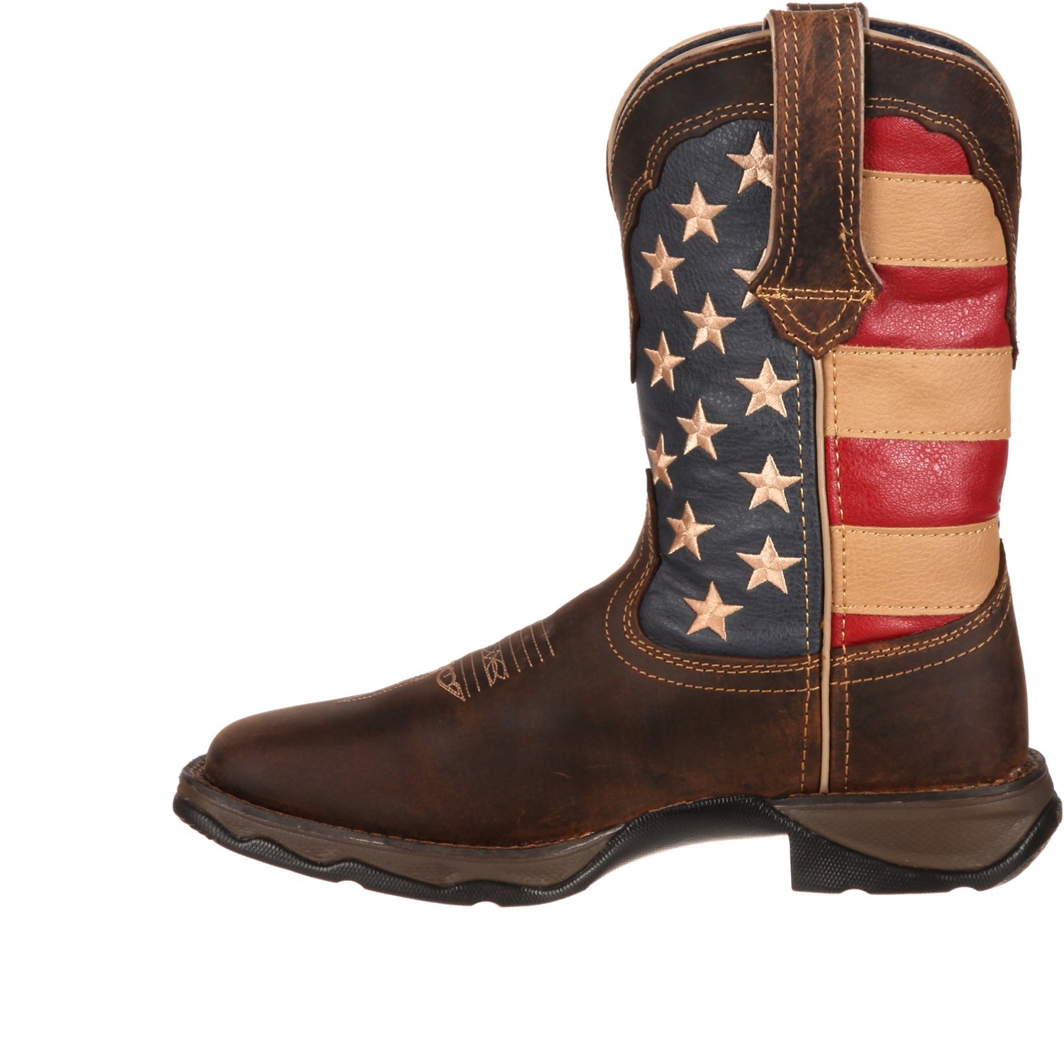 Durango Women's Lady Rebel Patriotic Pull-On Western Flag Boots                                                                  - view number 3