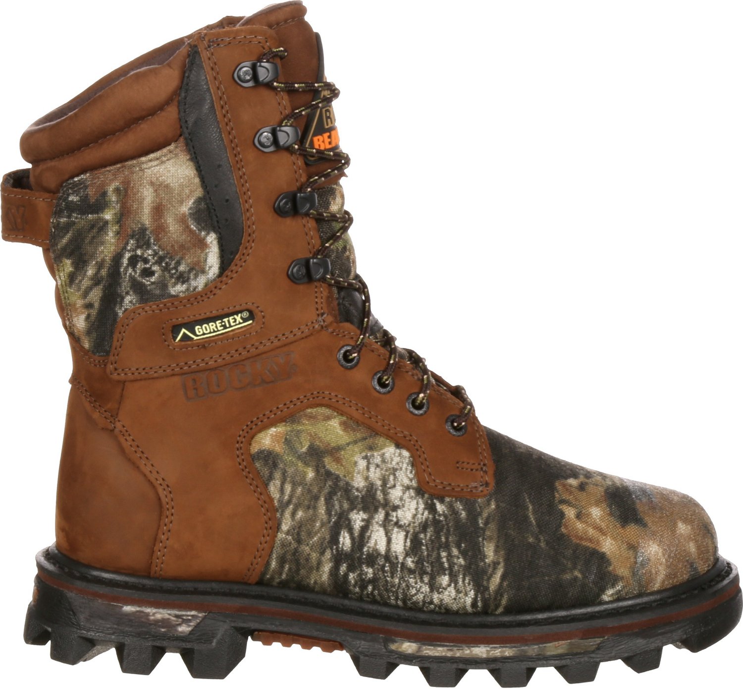 Rocky Men's Bearclaw 3-D GORE-TEX Waterproof Insulated Hunting Boots                                                             - view number 1 selected