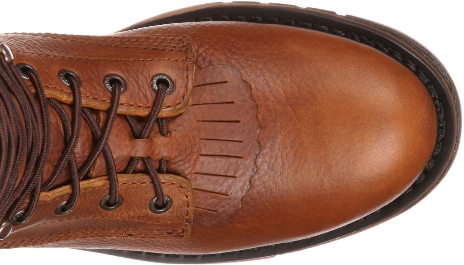 Rocky Men's Original Ride Lacer 9 in Waterproof Western Lace Up Work Boots - view number 6
