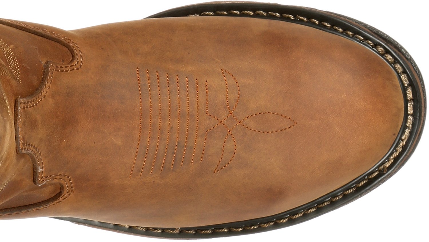 Rocky Men's Original Ride Branson Roper Waterproof Western Boots - view number 6