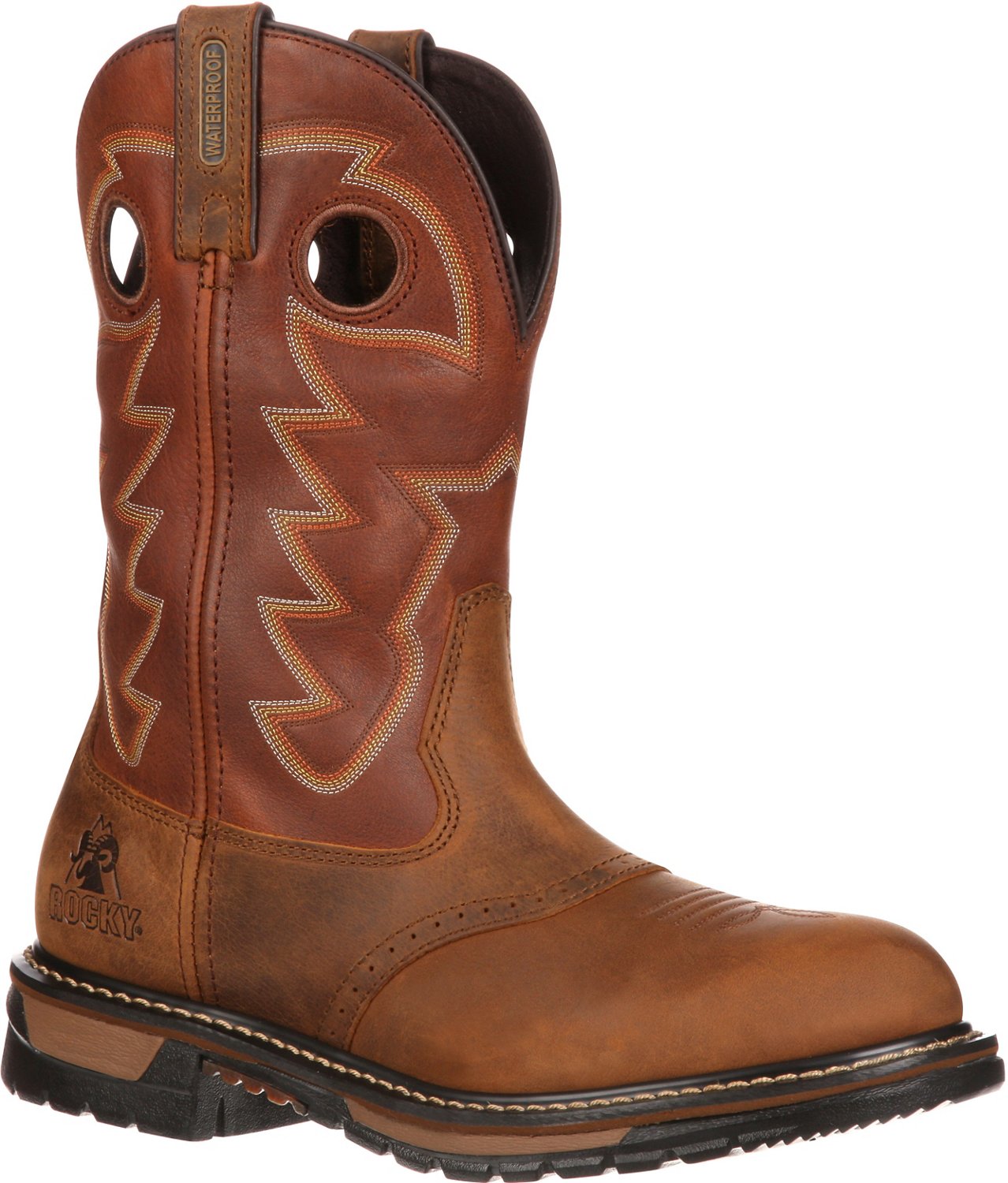Rocky Men's Original Ride Branson Saddle Roper Western Boots - view number 2