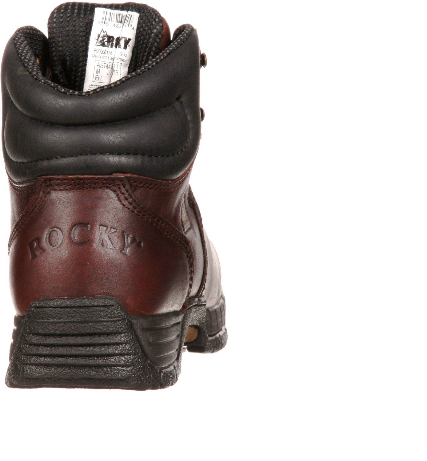 Rocky Men's MobiLite 6 in Waterproof Lace Up Work Boots - view number 5