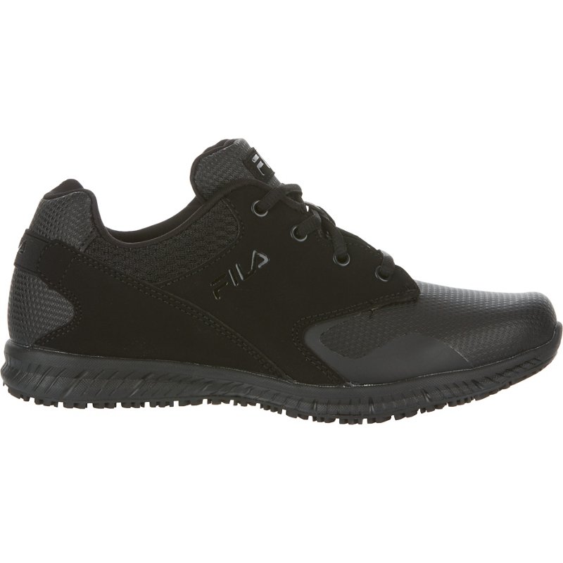 Fila Men's Memory Layers Service Shoes Black, 9 - Service Shoes at Academy Sports product image
