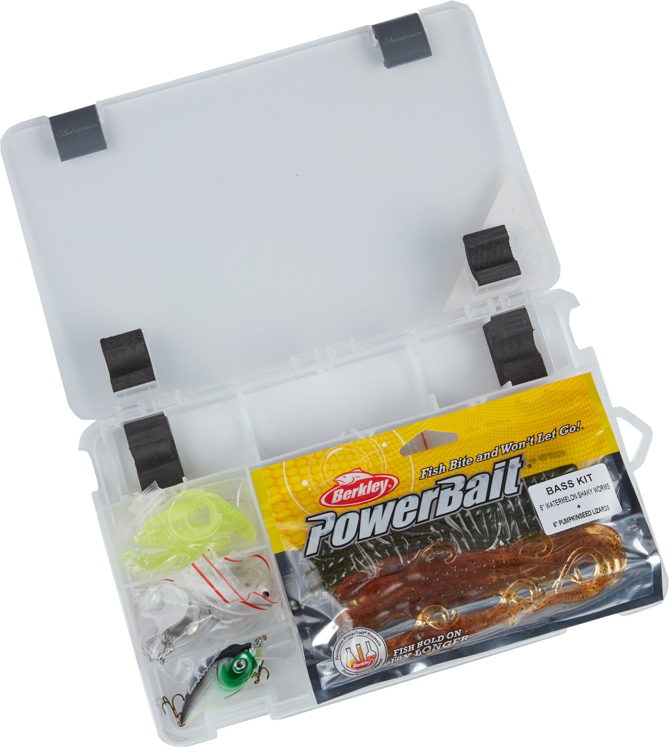 Shakespeare Catch More Fish 6 ft 6 in M Bass Spinning Rod and Reel Combo Kit                                                     - view number 6