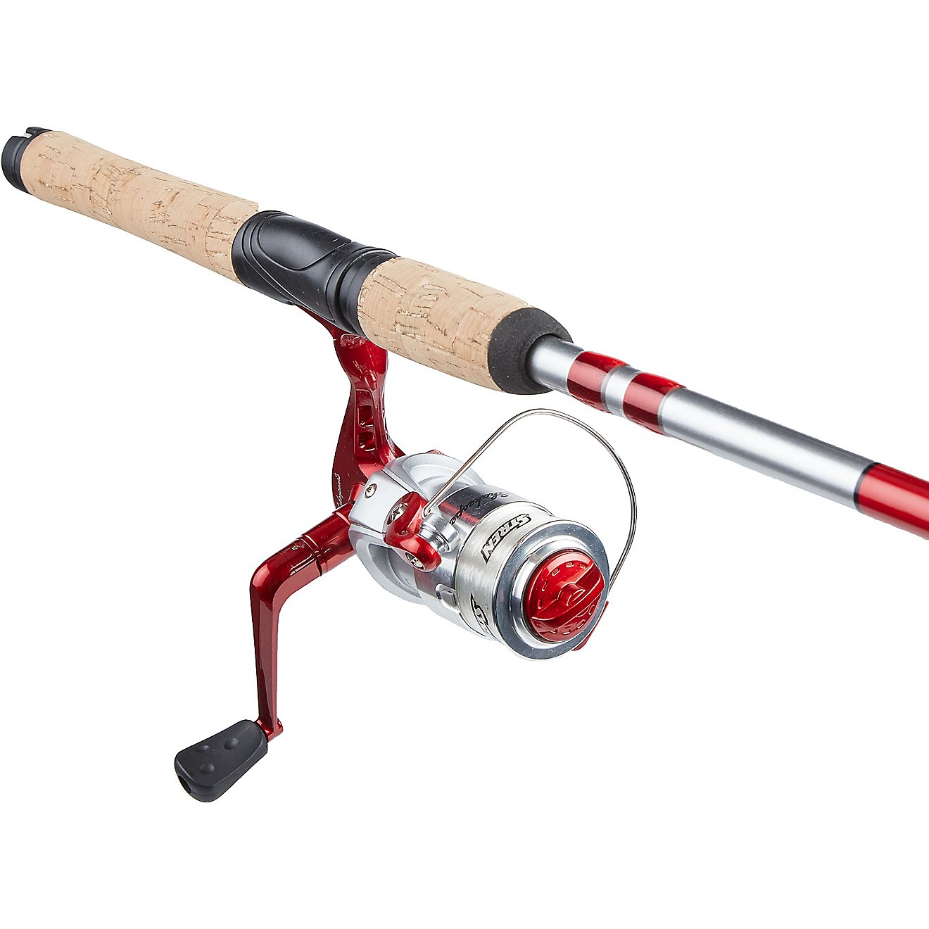 Shakespeare Catch More Fish 6 ft 6 in M Bass Spinning Rod and Reel Combo Kit                                                     - view number 5