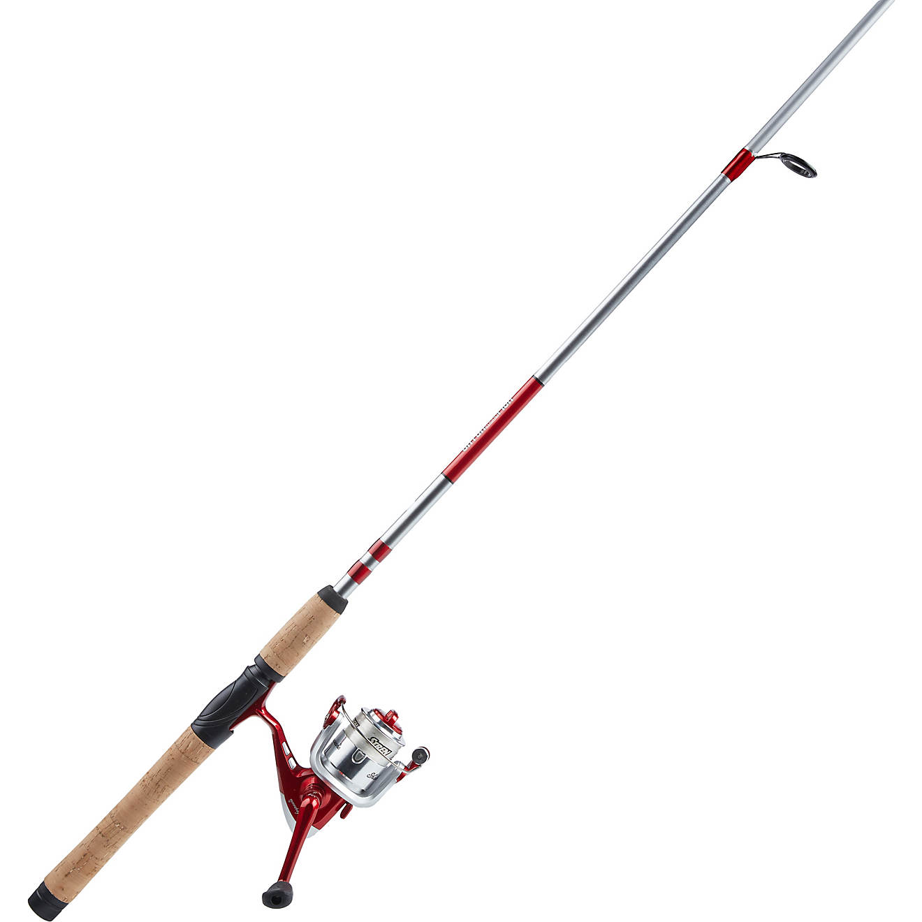 Shakespeare Catch More Fish 6 ft 6 in M Bass Spinning Rod and Reel Combo Kit                                                     - view number 1