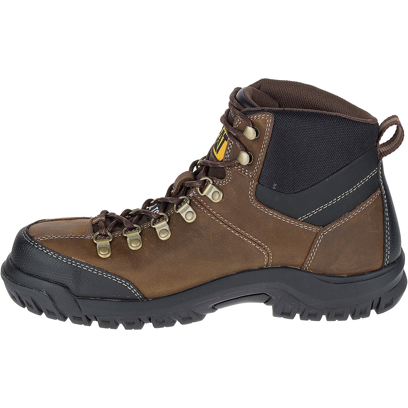 Cat Footwear Men's Threshold EH Steel Toe Lace Up Work Boots                                                                     - view number 3