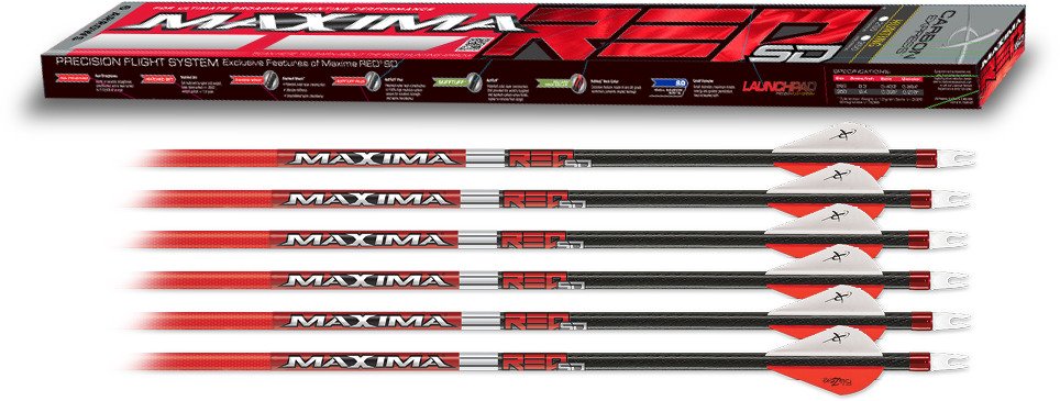 Eastman Outdoors Maxima Red SD 350 Arrows 6-Pack - view number 2
