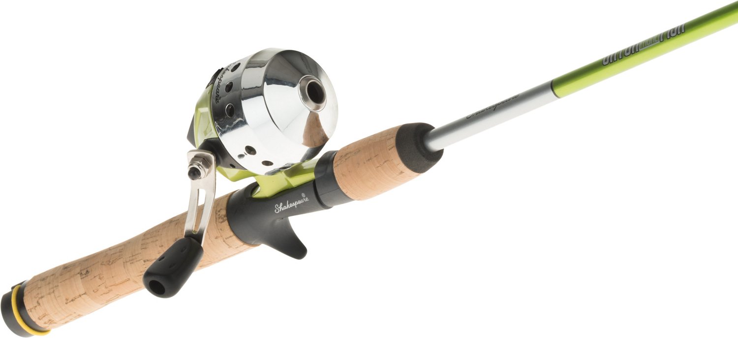 Shakespeare 4'6 Catch More Fish Youth Spincast Fishing Reel Rod - 1423635