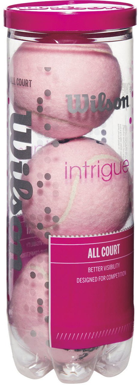 Wilson Intrigue All Court Tennis Balls 3-Pack                                                                                    - view number 1